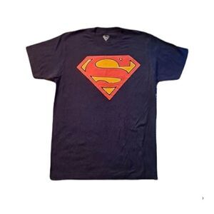 Superman TShirt Blue Medium
